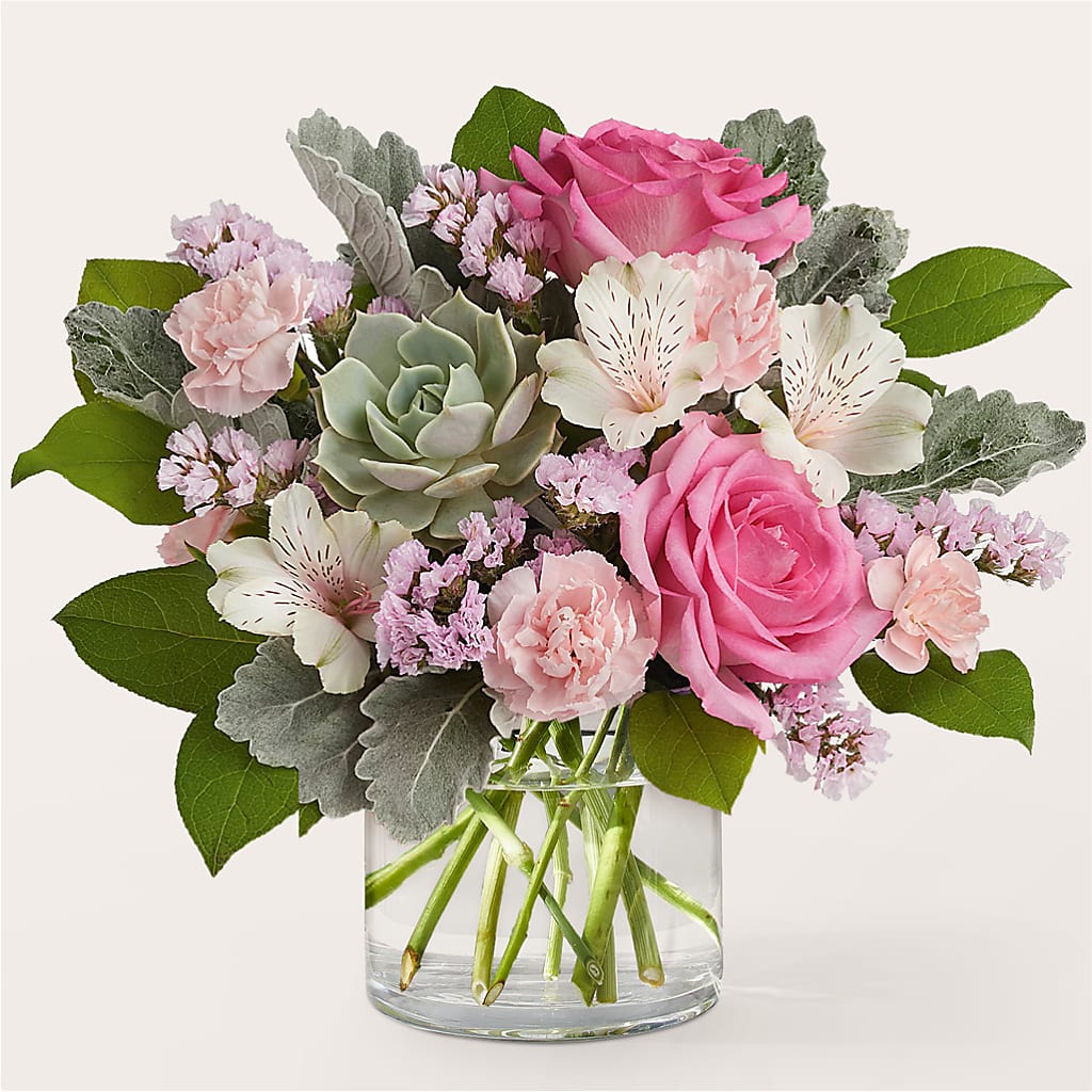Dusty Rose Bouquet – Misrak Dicore And Event Organizer, Springfield VA