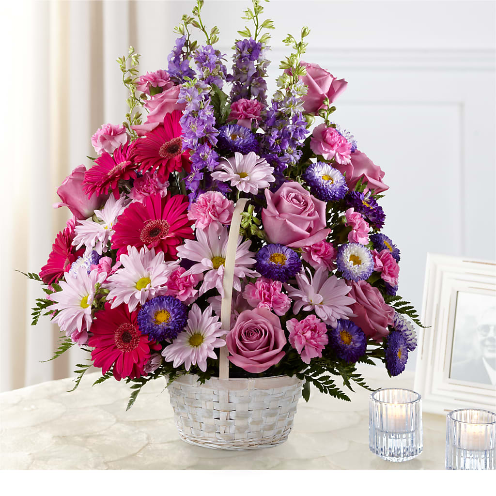 Pastel Peace Basket – Misrak Dicore And Event Organizer, Springfield VA