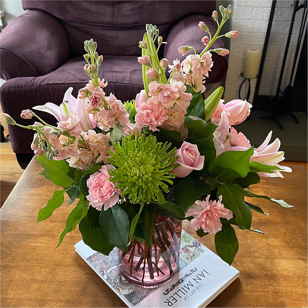 Pretty in Pink Bouquet – Misrak Dicore And Event Organizer, Springfield VA