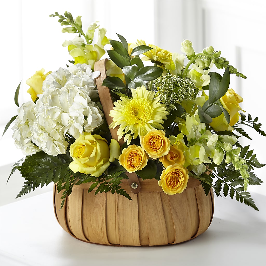 Rustic Remembrance Basket – Misrak Dicore And Event Organizer, Springfield VA
