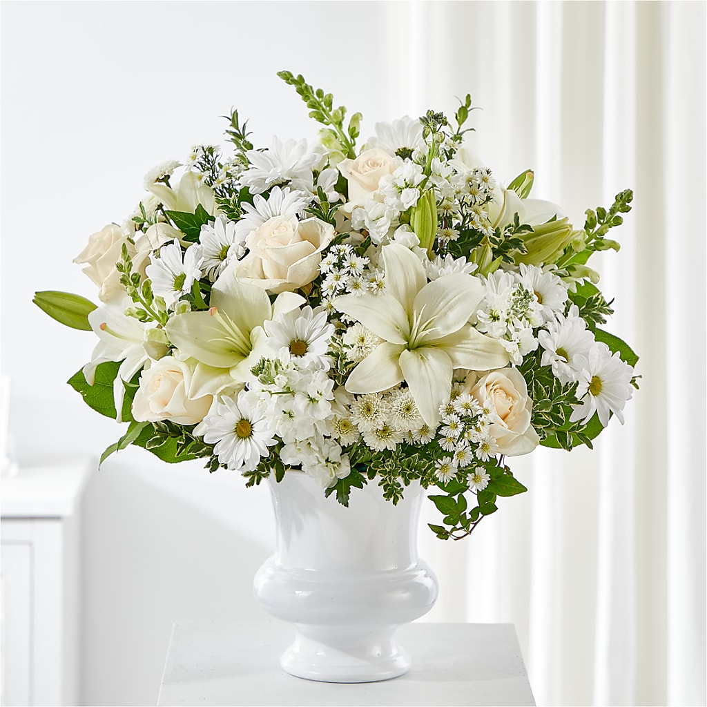 Uplifting Urn Arrangement – Misrak Dicore And Event Organizer, Springfield VA