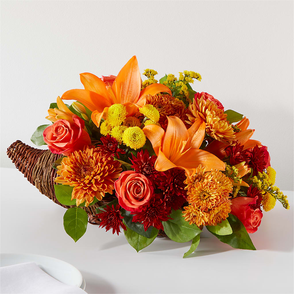 Bouquet of Blessings Cornucopia – Misrak Dicore And Event Organizer, Springfield VA