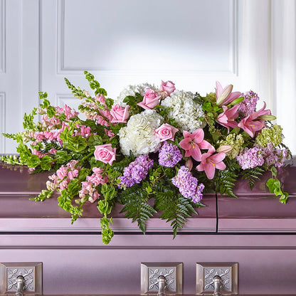 Life's Gratitude Casket Spray –  Misrak Dicore And Event Organizer, Springfield VA