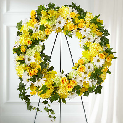 Golden Remembrance Wreath –  Misrak Dicore And Event Organizer, Springfield VA