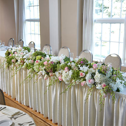 State of Joy Head Table Arrangement –  Misrak Dicore And Event Organizer, Springfield VA