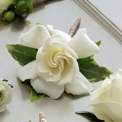 Gardenia Boutonniere –  Misrak Dicore And Event Organizer, Springfield VA